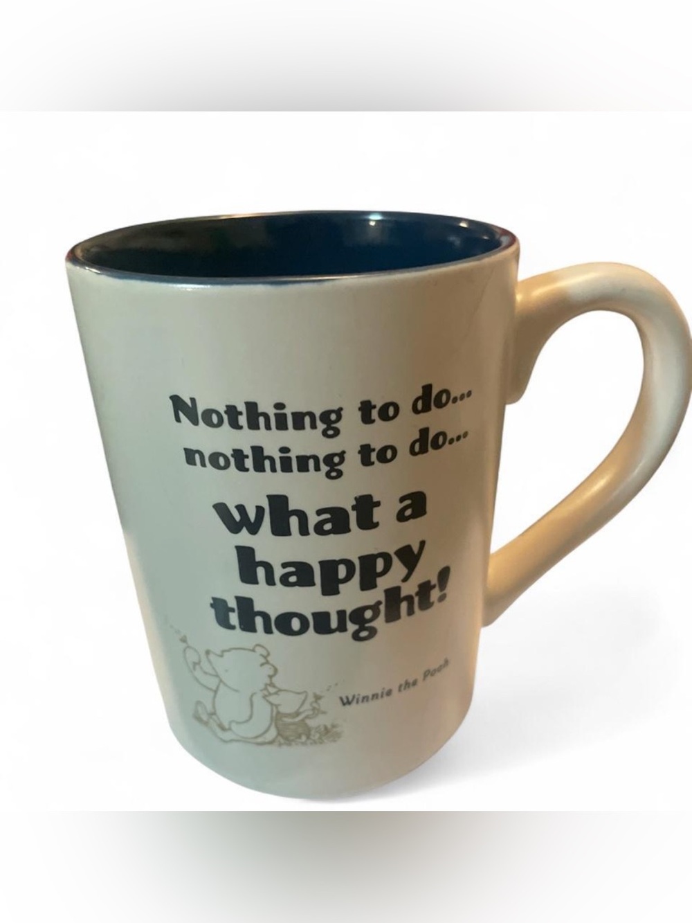 Winnie the Pooh Hallmark Mug Disney 13 oz Capacity Nothing to Do Happy Thought